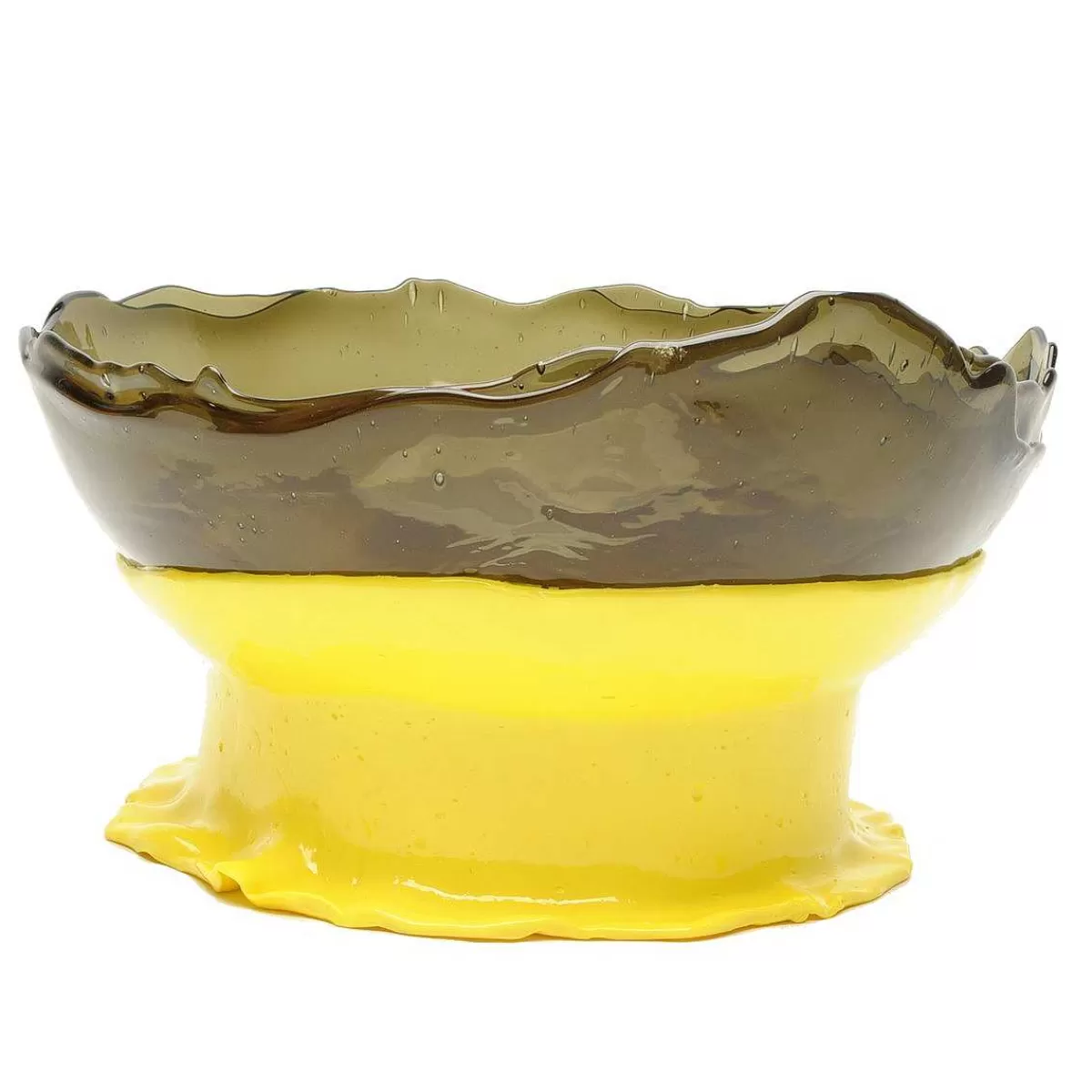 Corsi Design Big Collina Basket - Clear Fume And Matt Lemon Yellow Sale