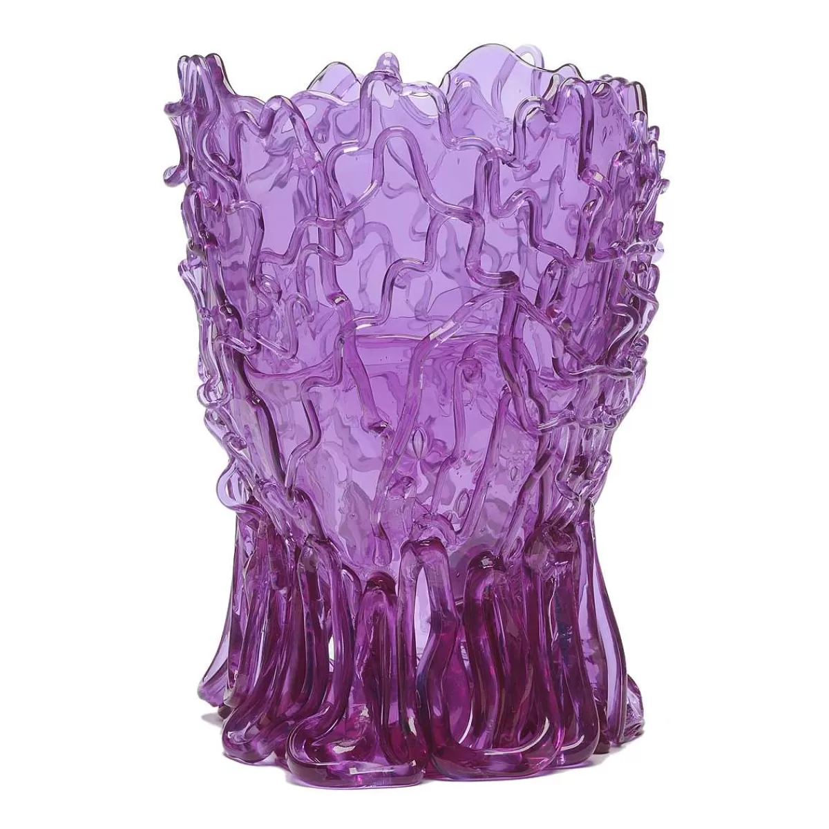 Corsi Design Medusa Vase - Clear Purple Online