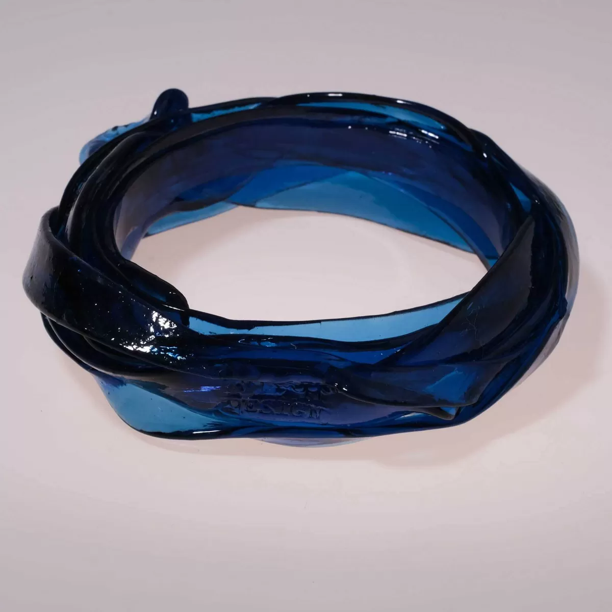 Corsi Design Ribbon Bracelet - Clear Blue Flash Sale