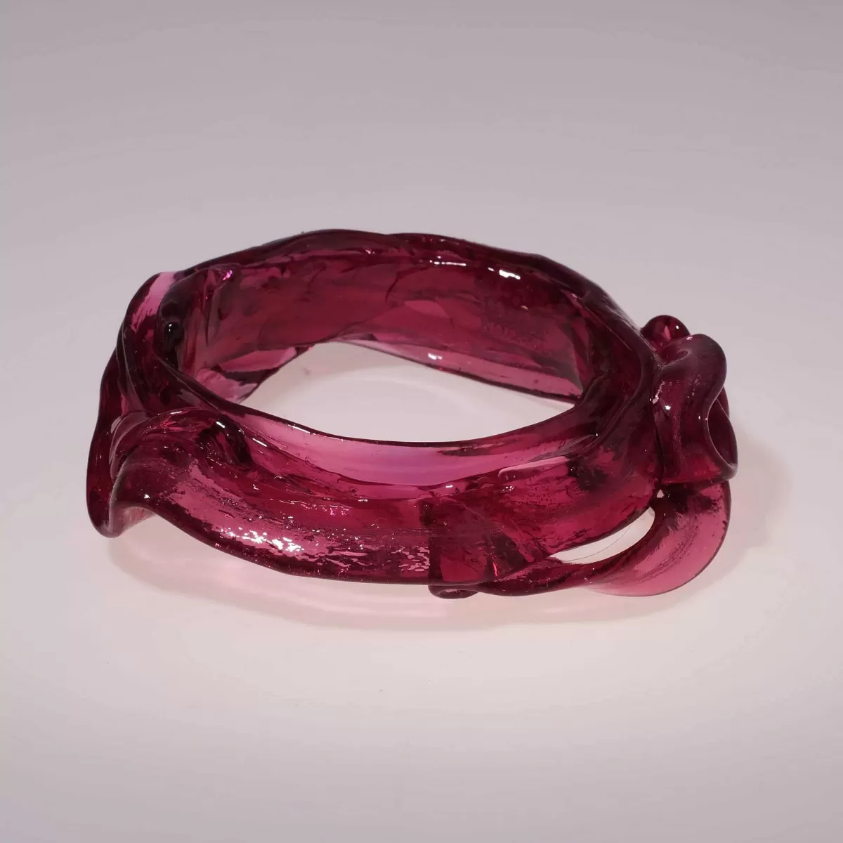 Corsi Design Ribbon Bracelet - Clear Fuchsia Best