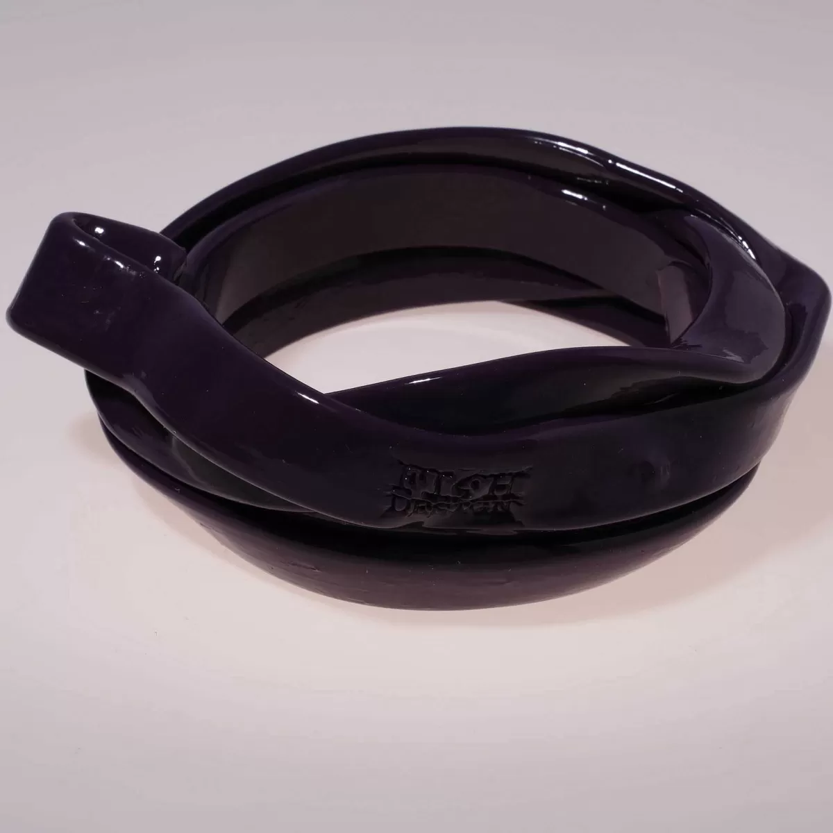 Corsi Design Ribbon Bracelet - Matt Aubergine Clearance