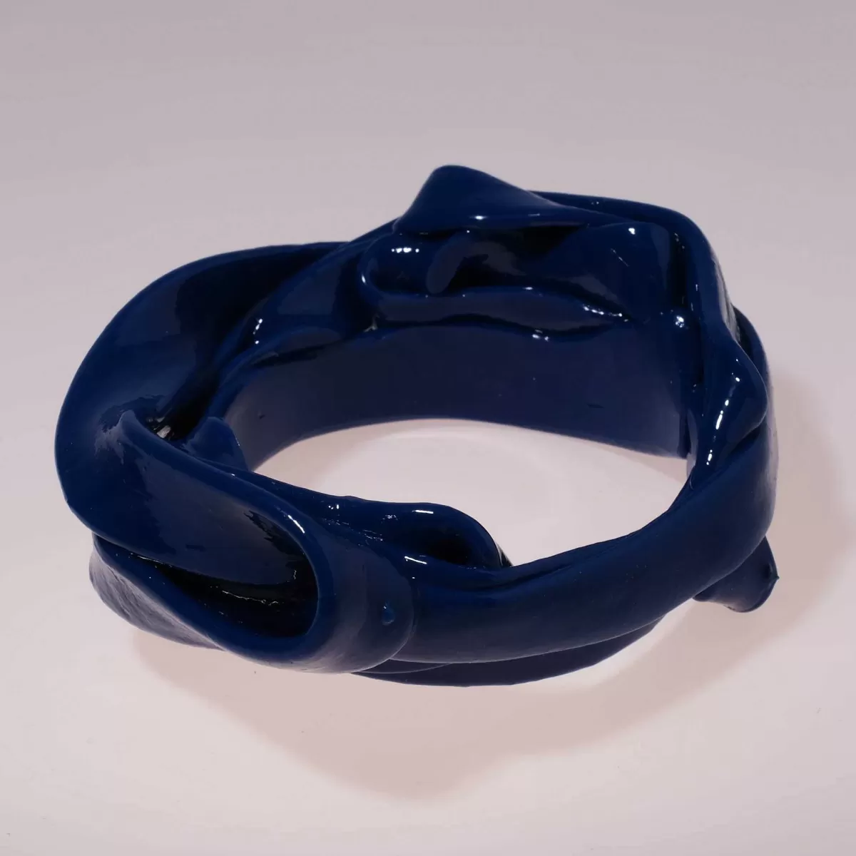 Corsi Design Ribbon Bracelet - Matt Blue 2 Discount