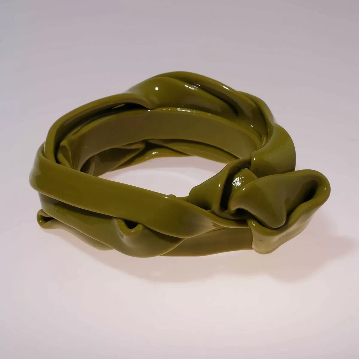 Corsi Design Ribbon Bracelet - Matt Dust Green Best