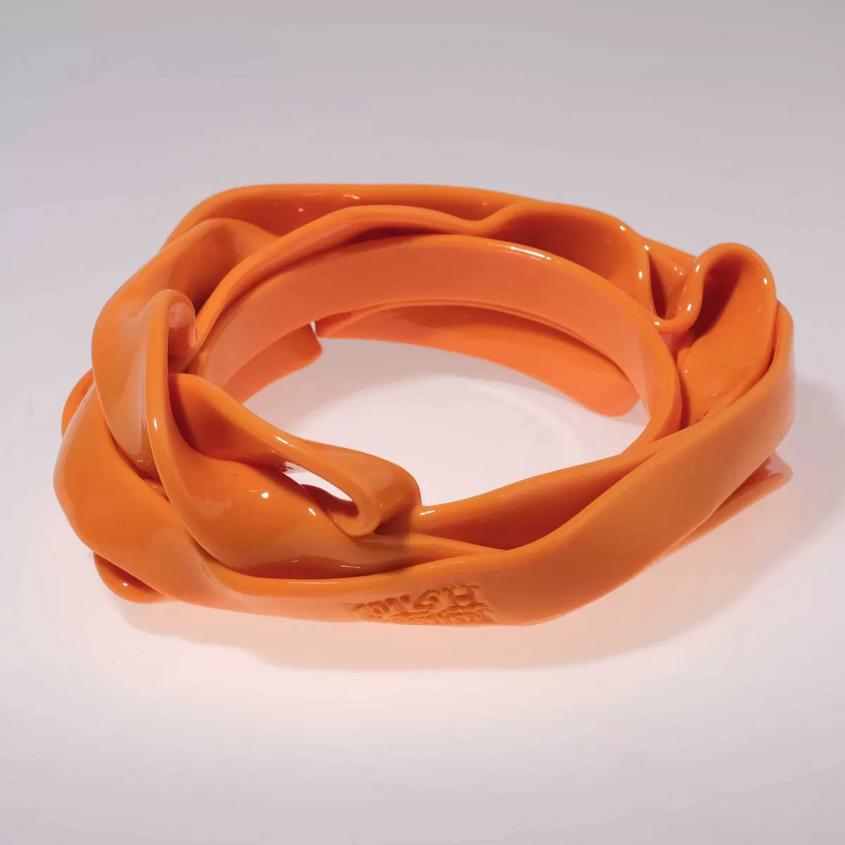 Corsi Design Ribbon Bracelet - Matt Orange Store