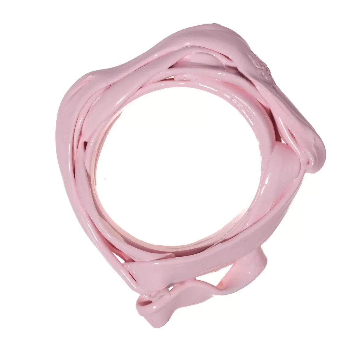 Corsi Design Ribbon Bracelet - Matt Pastel Pink Cheap