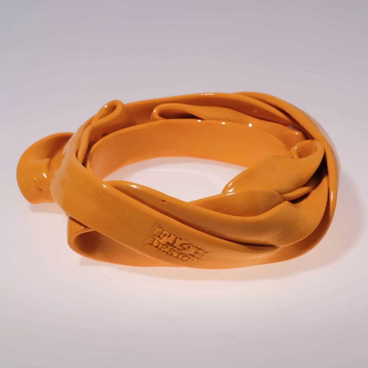 Corsi Design Ribbon Bracelet - Matt Pumpkin New