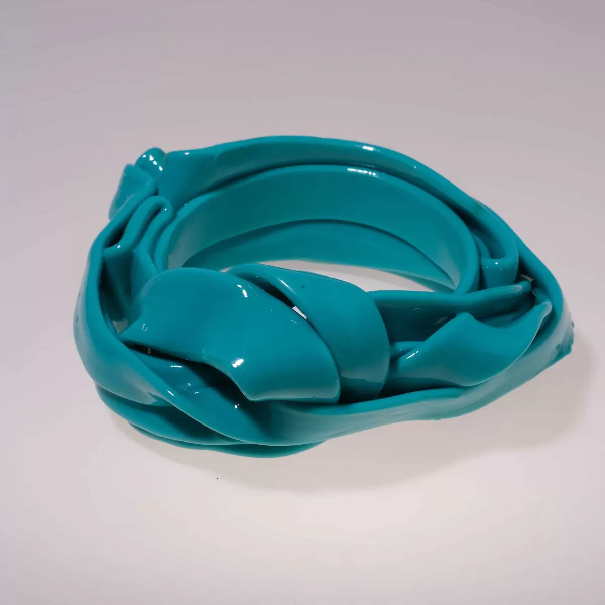 Corsi Design Ribbon Bracelet - Matt Turquoise Best Sale