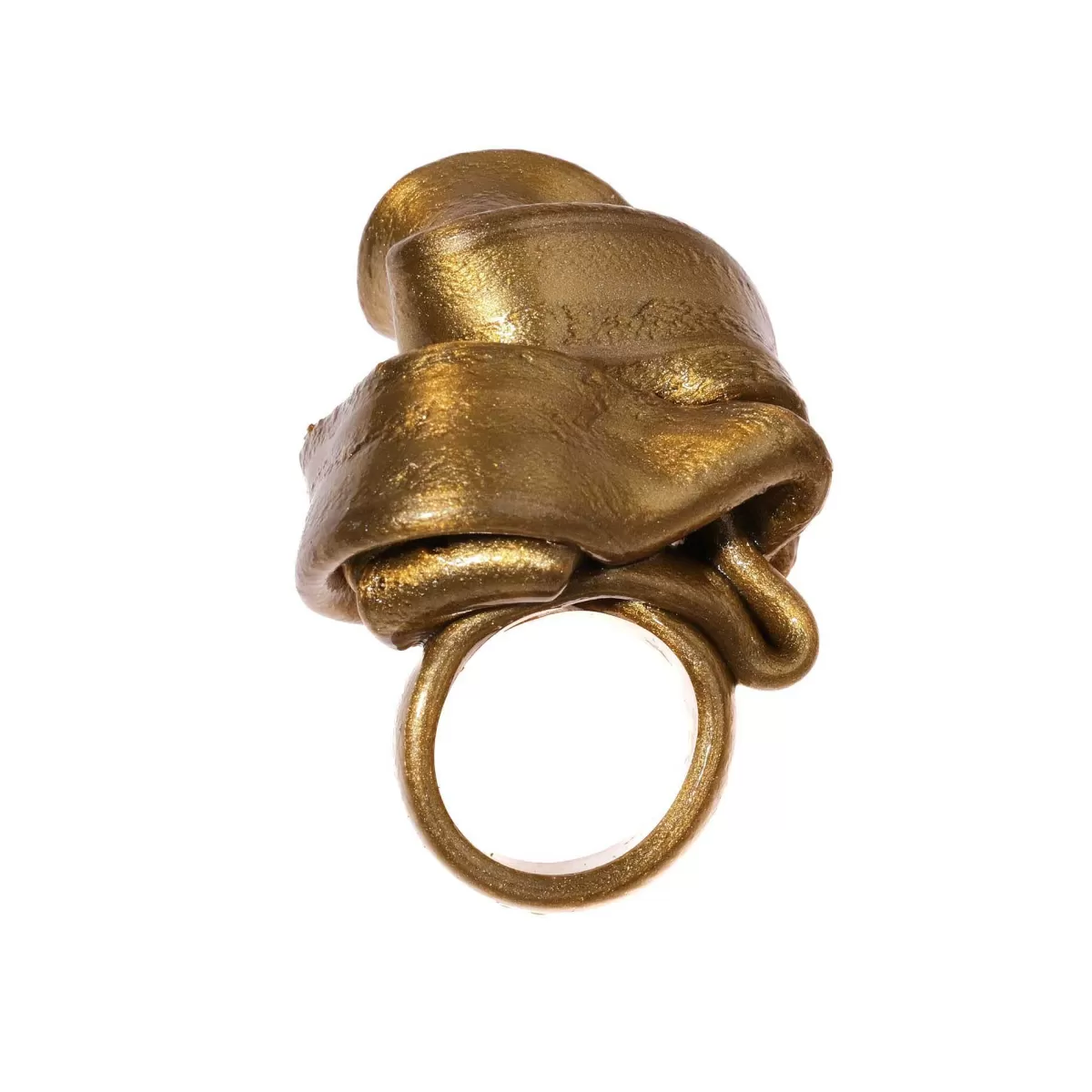 Corsi Design Ribbon Ring - Gold 4 Discount