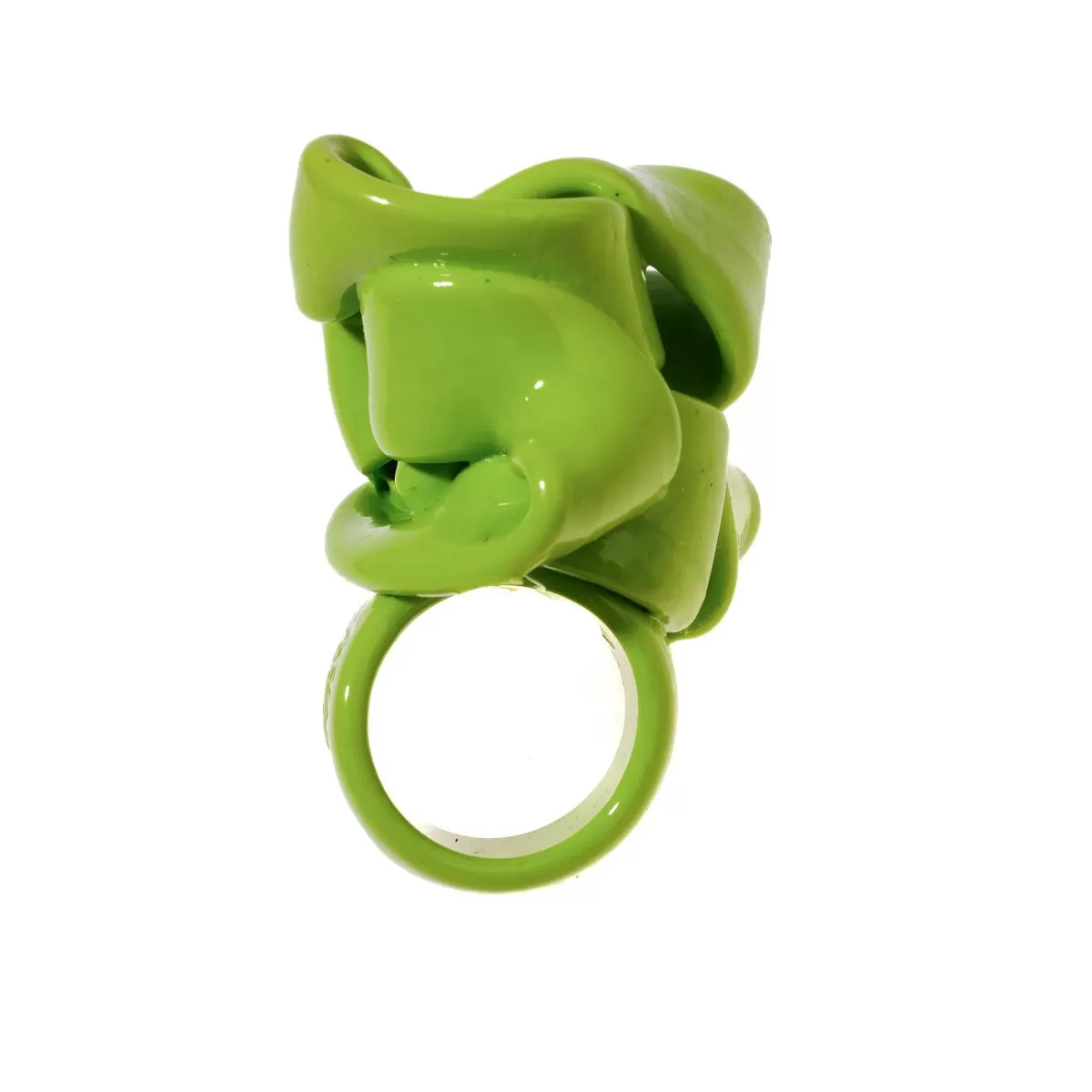 Corsi Design Ribbon Ring - Matt Lime 2 Store