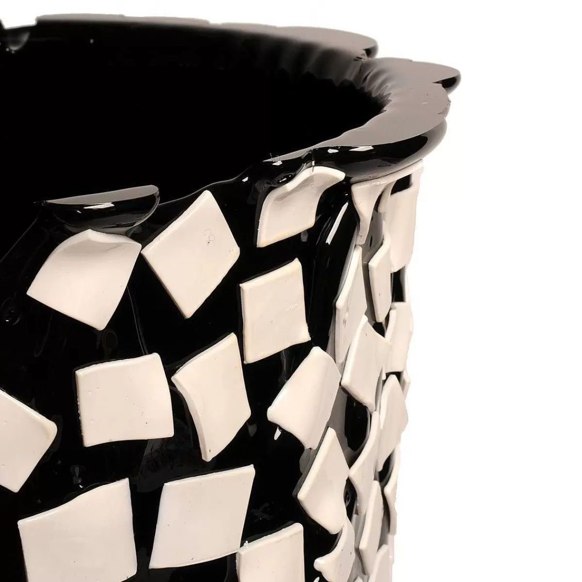 Corsi Design Rock Vase - Matt Black, White Sale