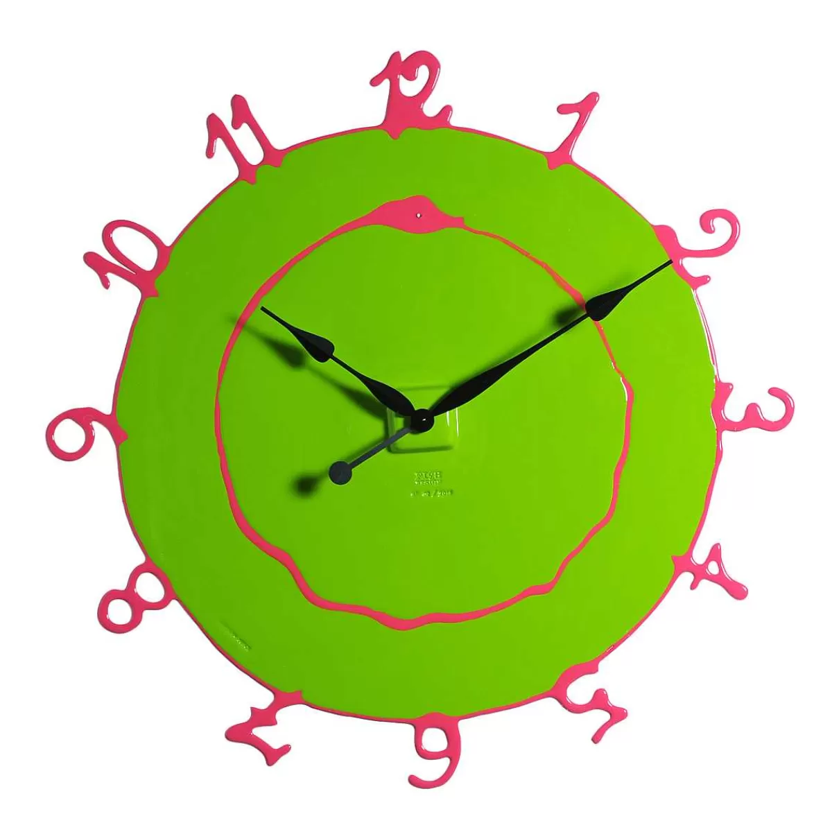 Corsi Design Round The Clock - Matt Acid Green And Fuchsia Cheap