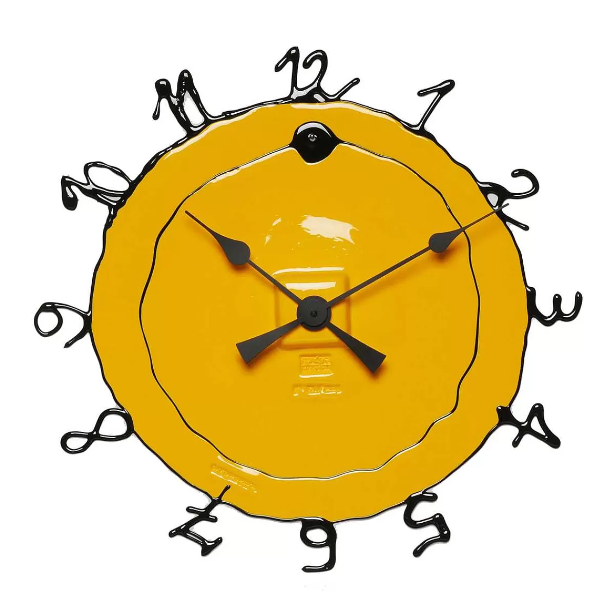 Corsi Design Round The Clock - Matt Yellow And Black Cheap