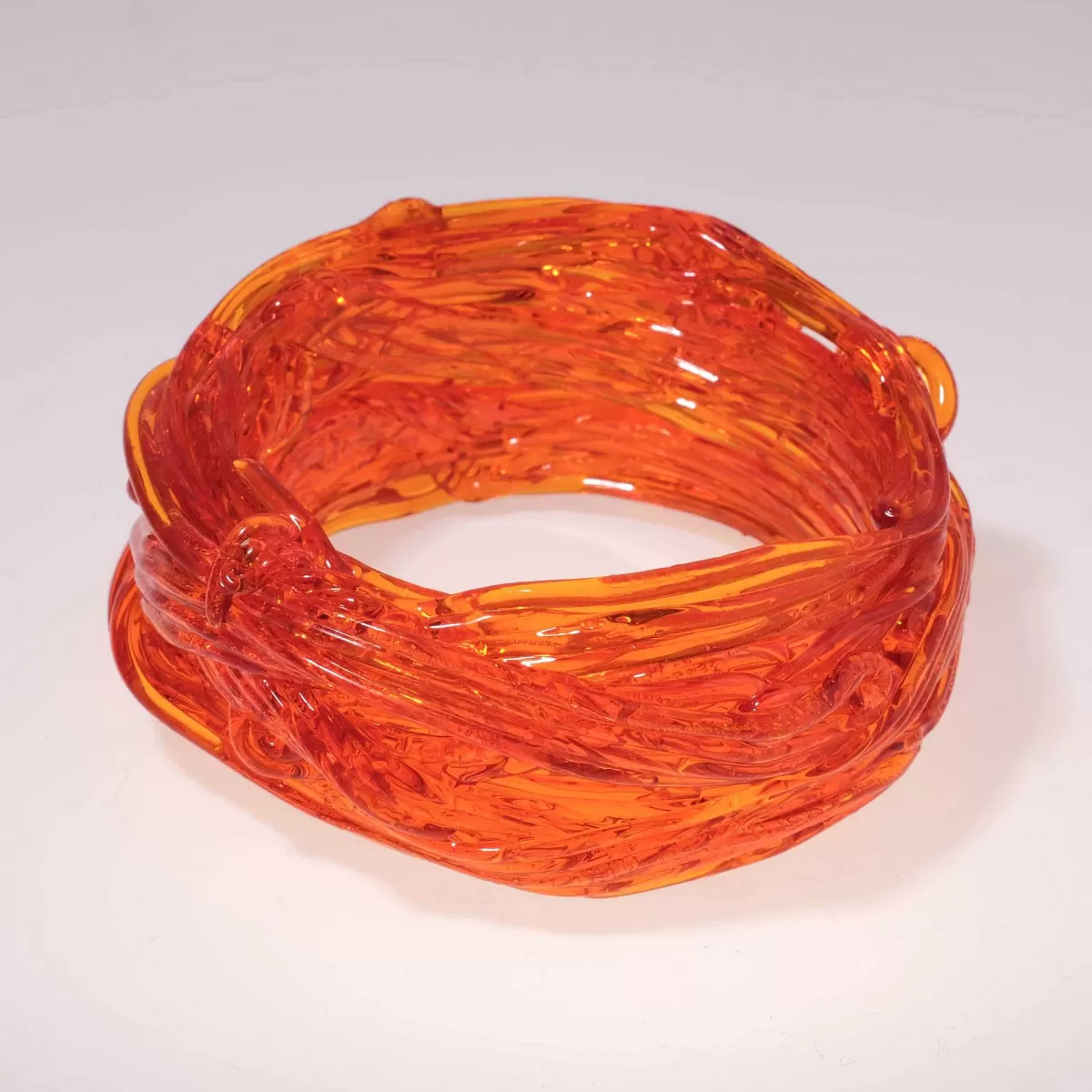 Corsi Design Spaghetti Bracelet 2 - Clear Orange Sale