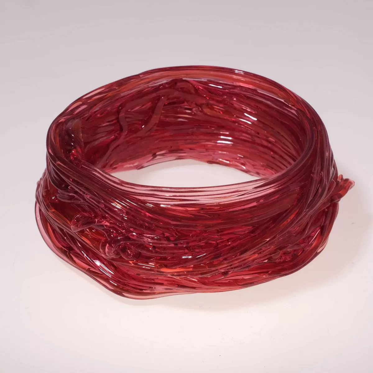 Corsi Design Spaghetti Bracelet - Clear Fuchsia Sale