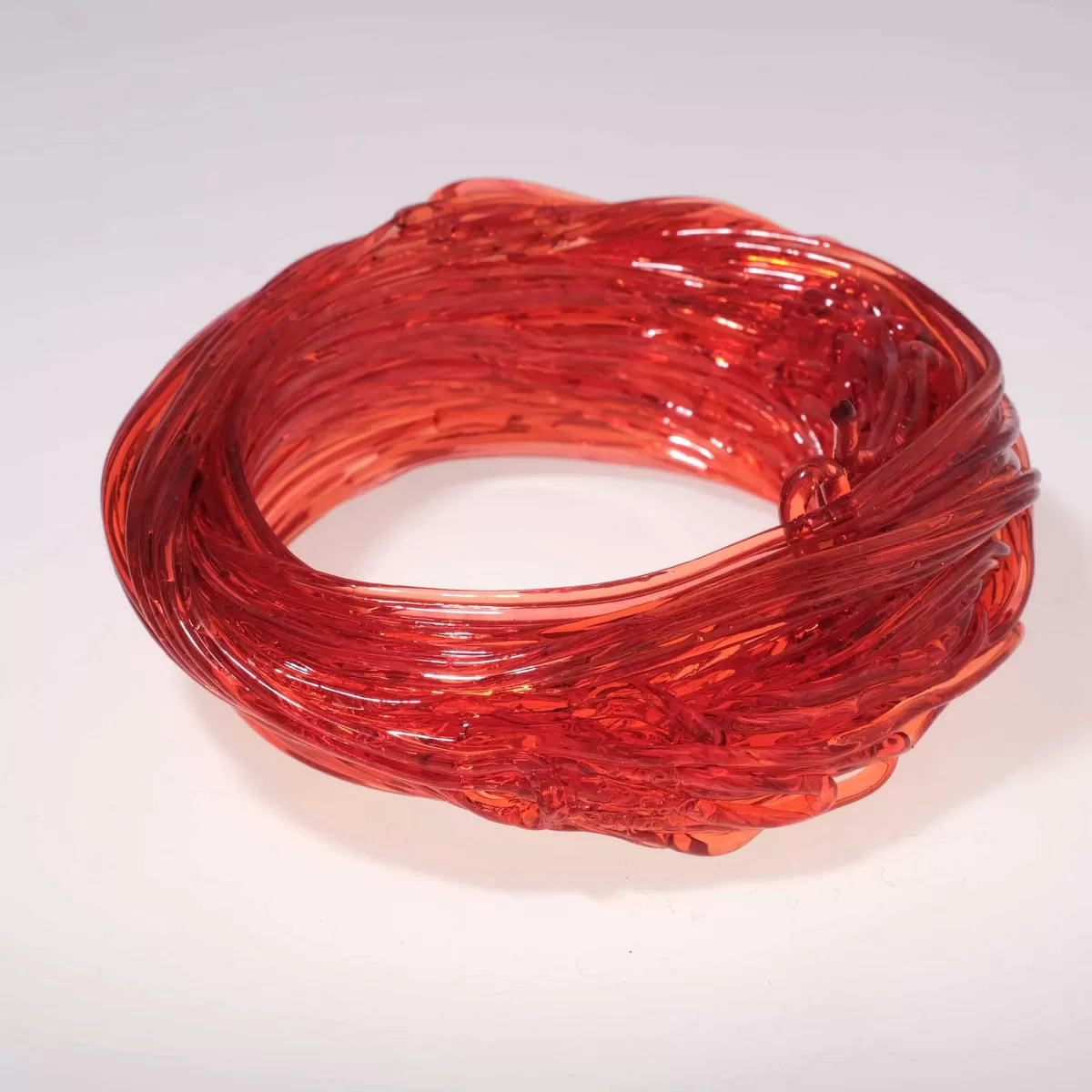 Corsi Design Spaghetti Bracelet - Clear Orange 2 Cheap