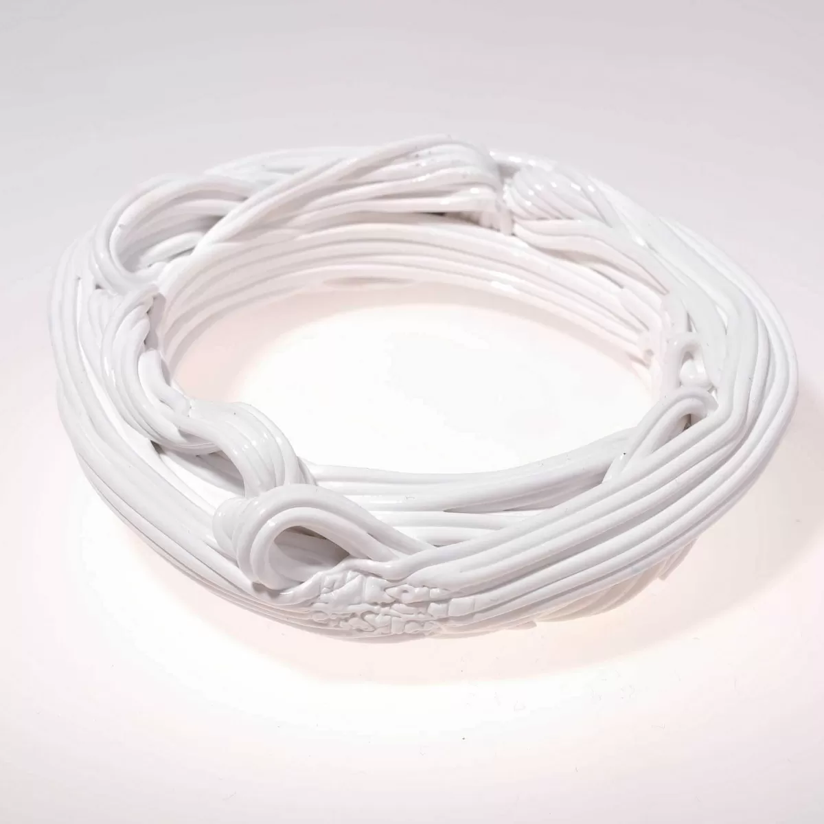 Corsi Design Spaghetti Bracelet - Matt White Cheap