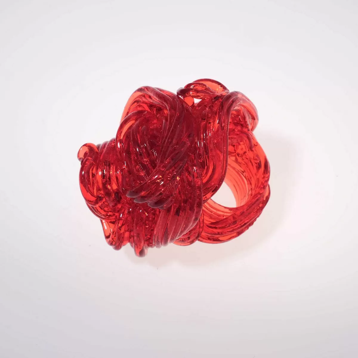 Corsi Design Spaghetti Ring 2 - Clear Orange Hot