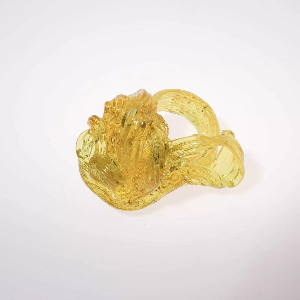 Corsi Design Spaghetti Ring - Clear Yellow Cheap