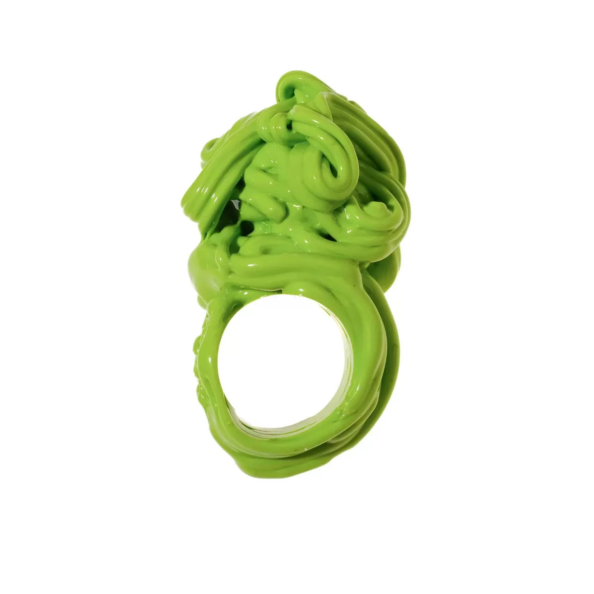 Corsi Design Spaghetti Ring - Matt Lime 2 Discount