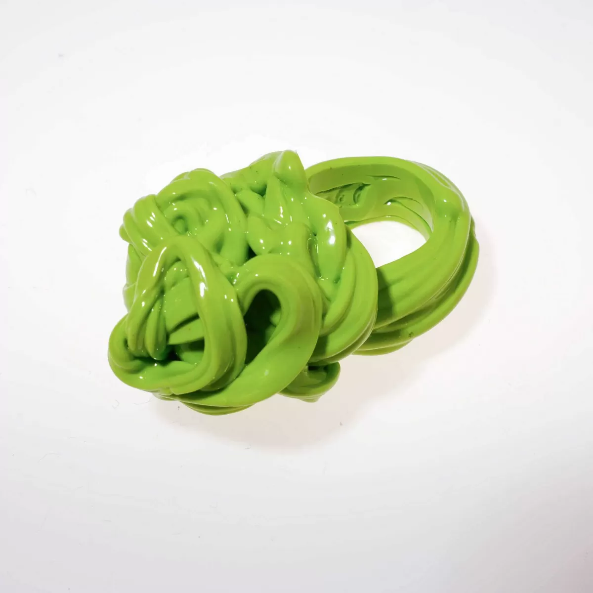 Corsi Design Spaghetti Ring - Matt Lime 2 Discount