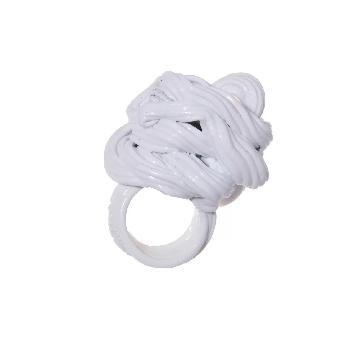 Corsi Design Spaghetti Ring - Matt White Clearance