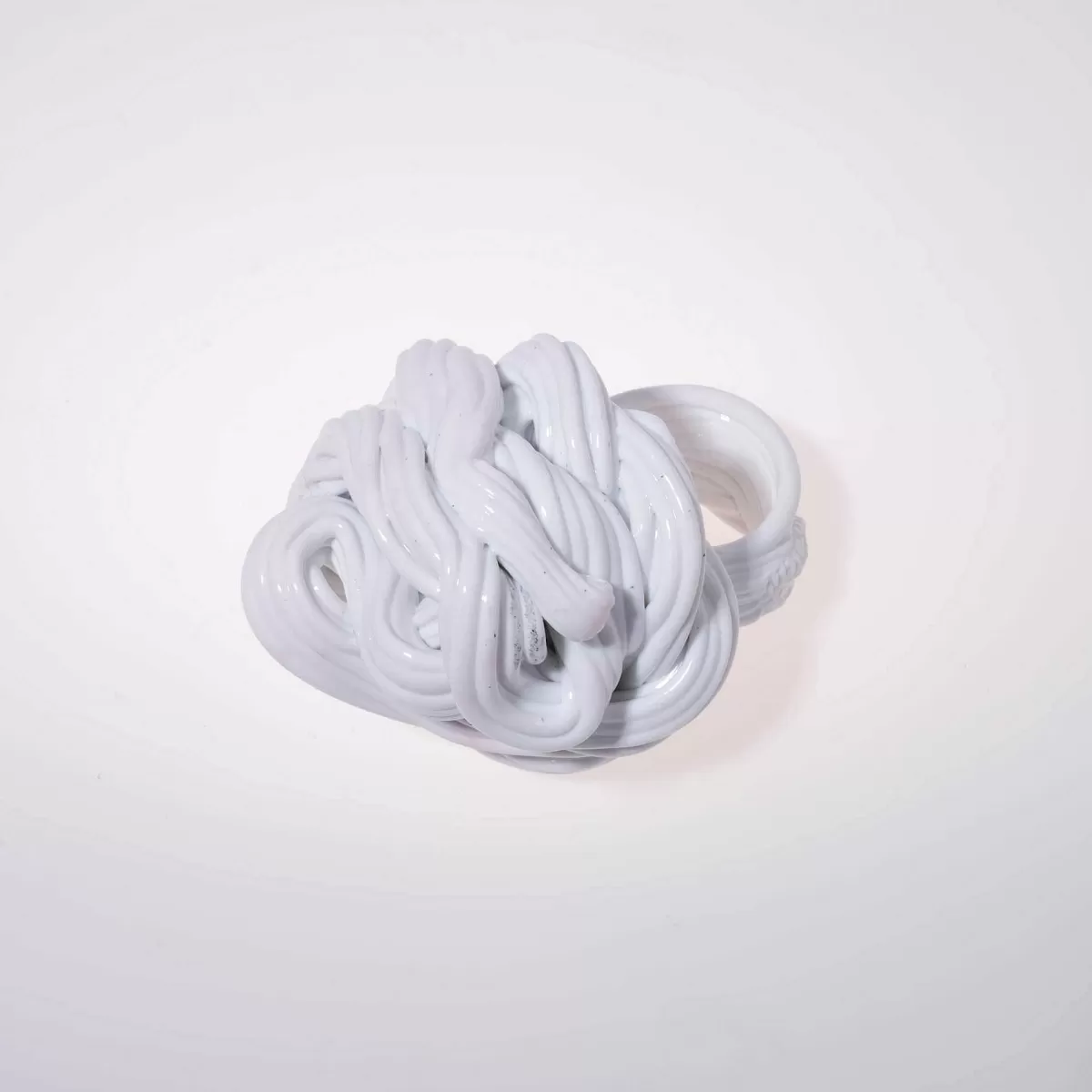 Corsi Design Spaghetti Ring - Matt White Clearance