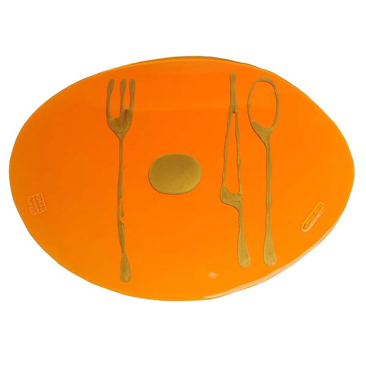 Corsi Design Table-Mates - Clear Orange, Gold Sale