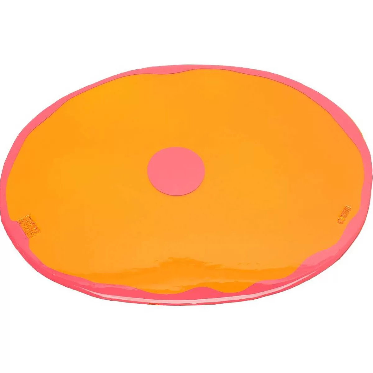 Corsi Design Table-Mates Ro - Clear Orange And Matt Fuchsia Clearance