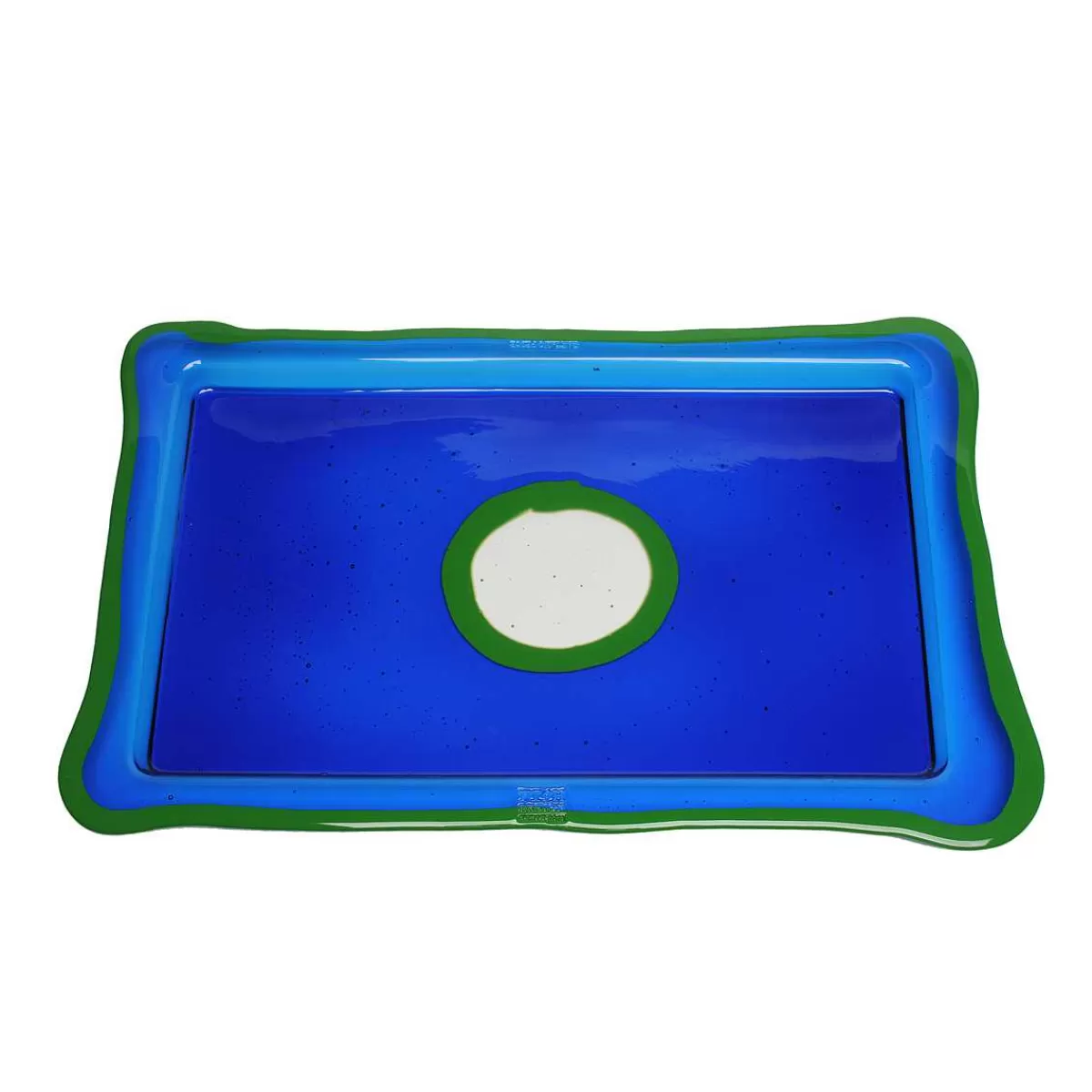 Corsi Design Try Tray Rectangular - Clear Blue, Matt Green Sale