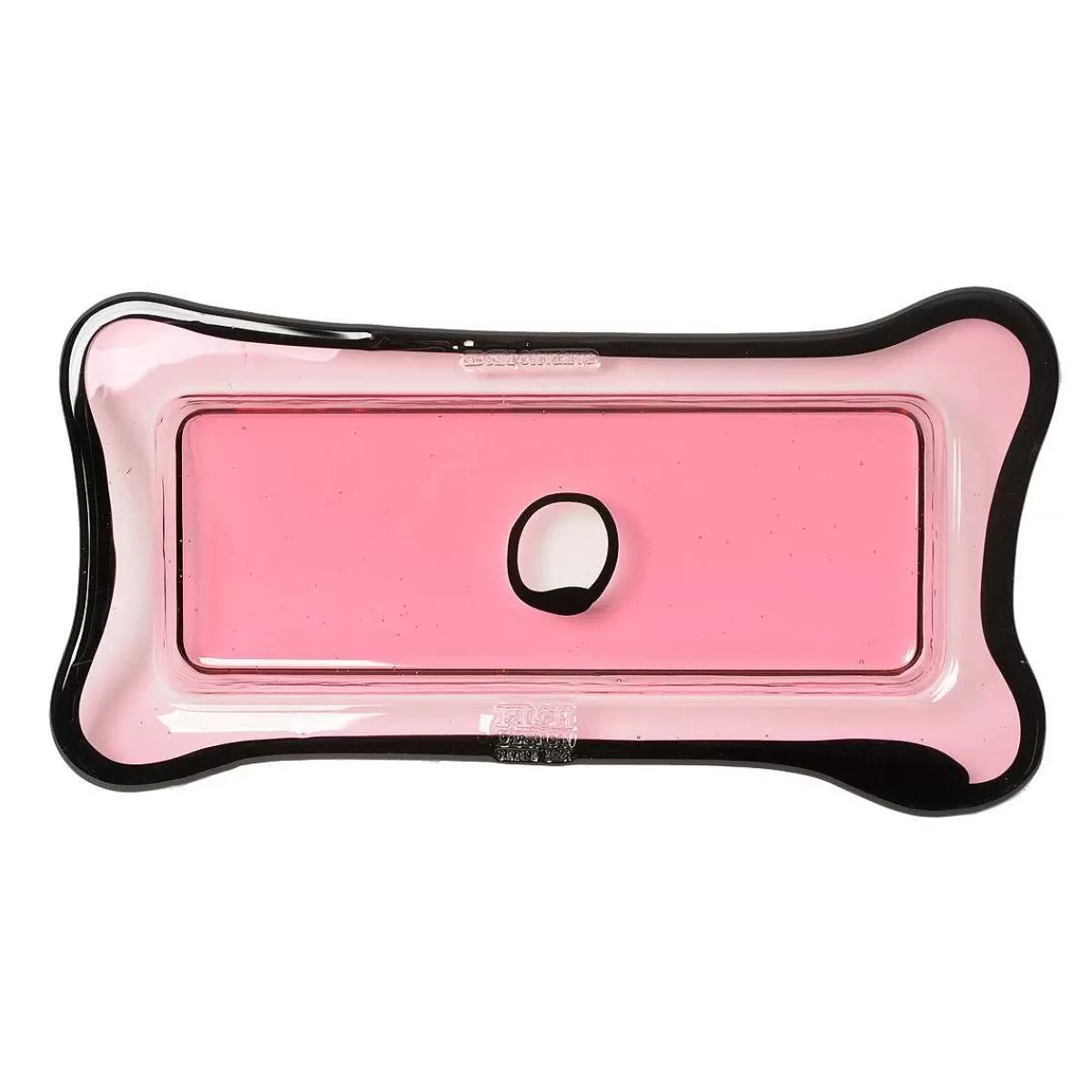 Corsi Design Try Tray Rectangular - Clear Pink, Matt Black Flash Sale