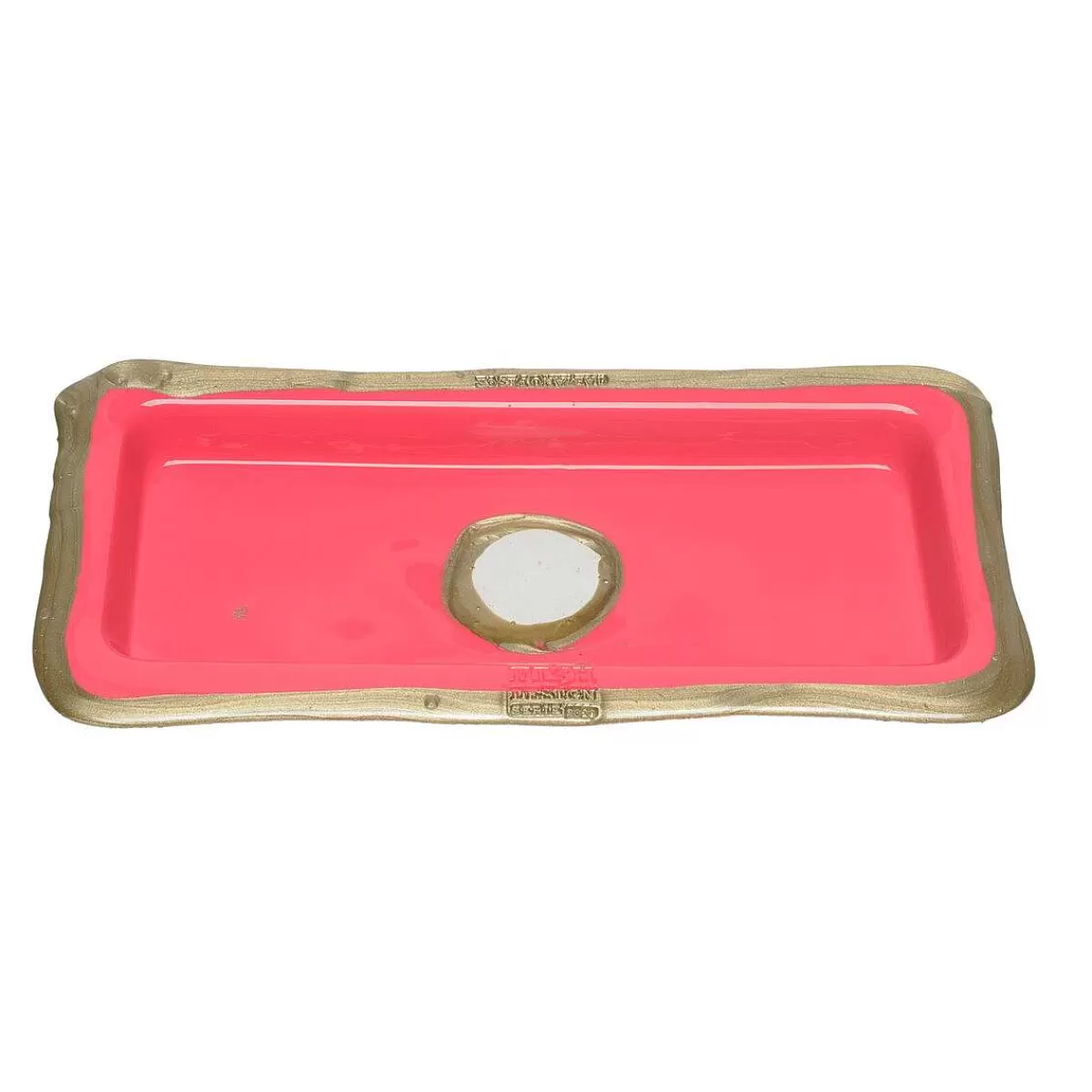 Corsi Design Try Tray Rectangular - Matt Fuchsia And Bronze Cheap