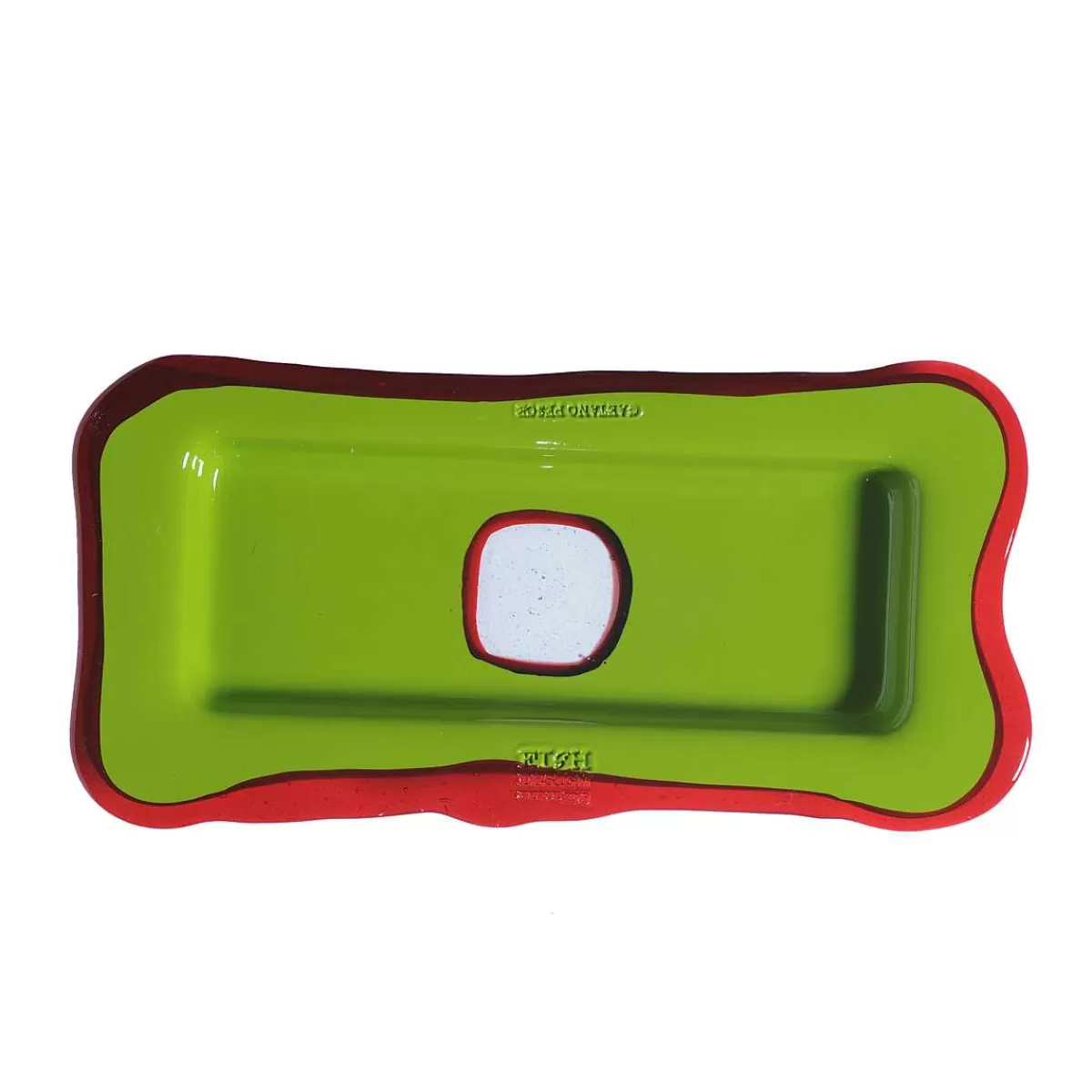 Corsi Design Try Tray Rectangular - Matt Green, Clear Ruby Store