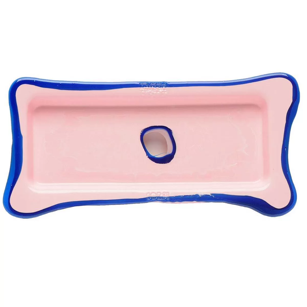 Corsi Design Try Tray Rectangular - Matt Pastel Pink And Clear Blue New