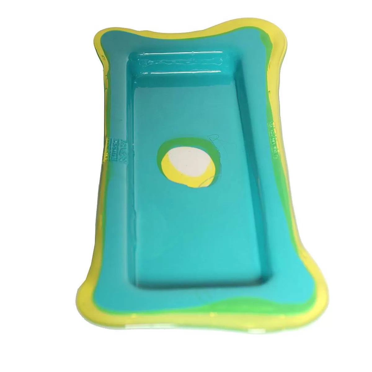 Corsi Design Try Tray Rectangular - Matt Turquoise And Clear Yellow Best Sale