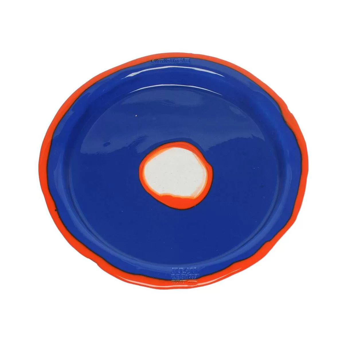 Corsi Design Try Tray Round - Matt Blue And Orange Cheap