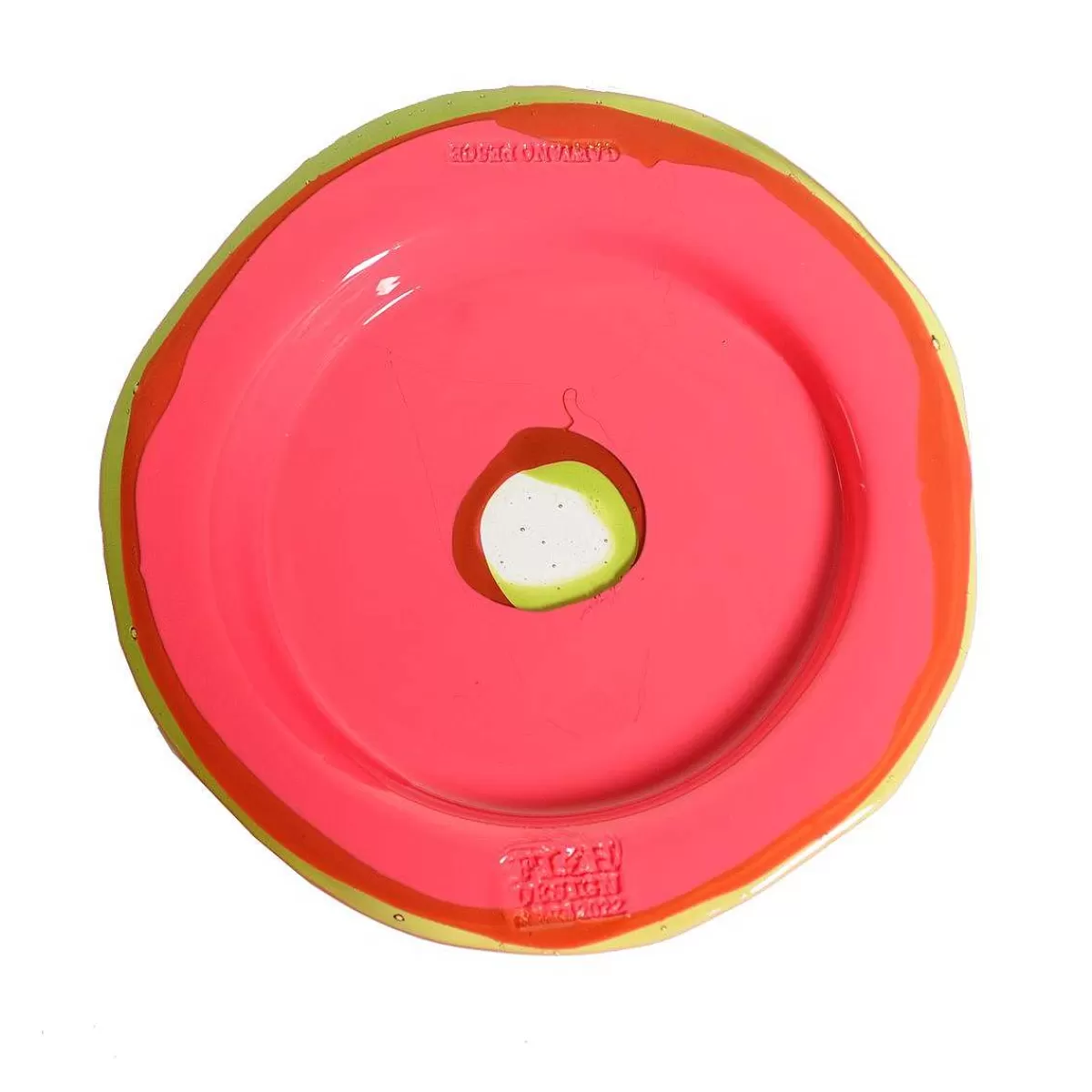 Corsi Design Try Tray Round - Matt Fuchsia And Clear Bottle Green Online