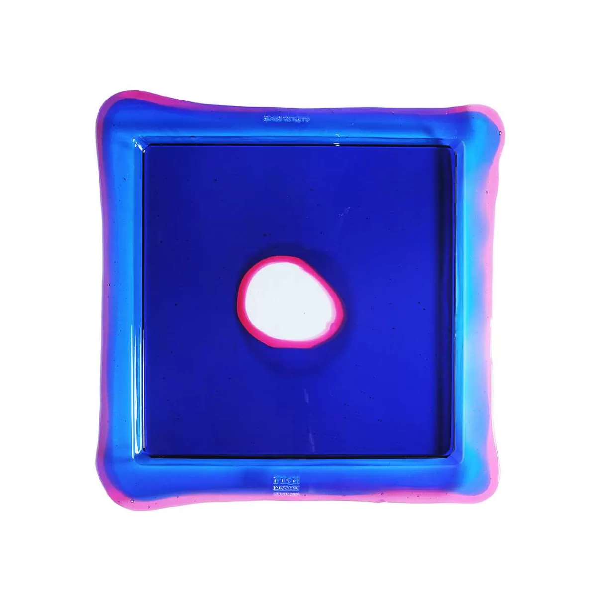 Corsi Design Try Tray Square - Blue, Clear Fuchsia Outlet