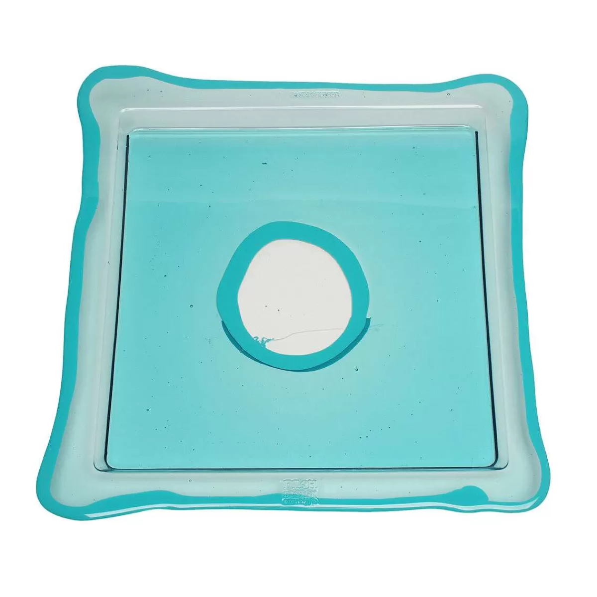 Corsi Design Try Tray Square - Clear Aqua, Matt Turquoise Store