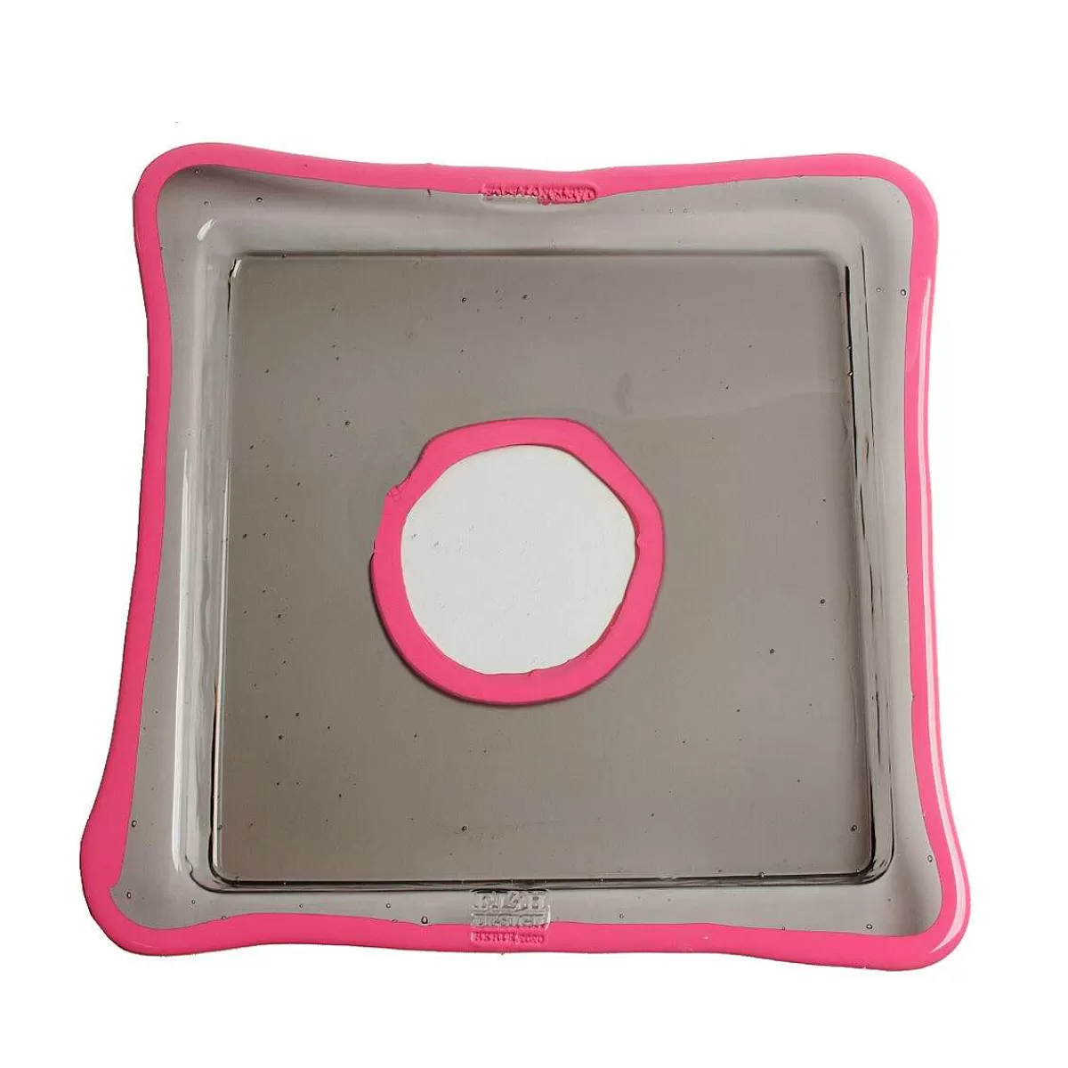 Corsi Design Try Tray Square - Clear Fume, Matt Fuchsia Discount