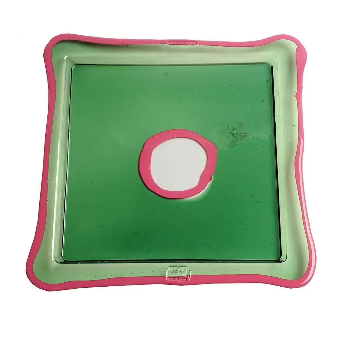 Corsi Design Try Tray Square - Clear Green, Matt Fuchsia Online