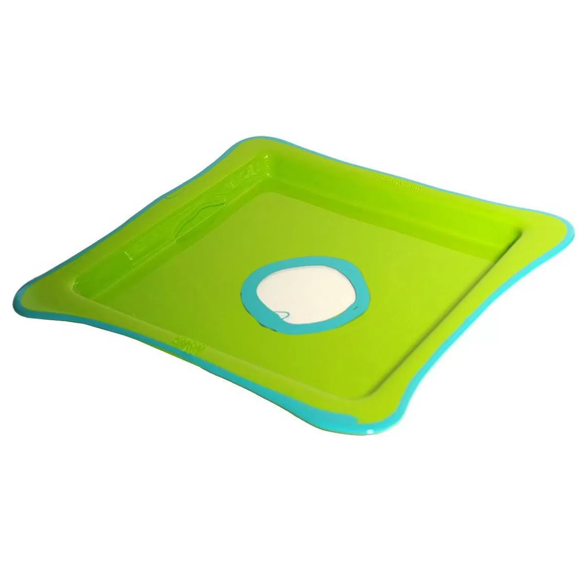 Corsi Design Try Tray Square - Matt Lime And Matt Turquoise Store