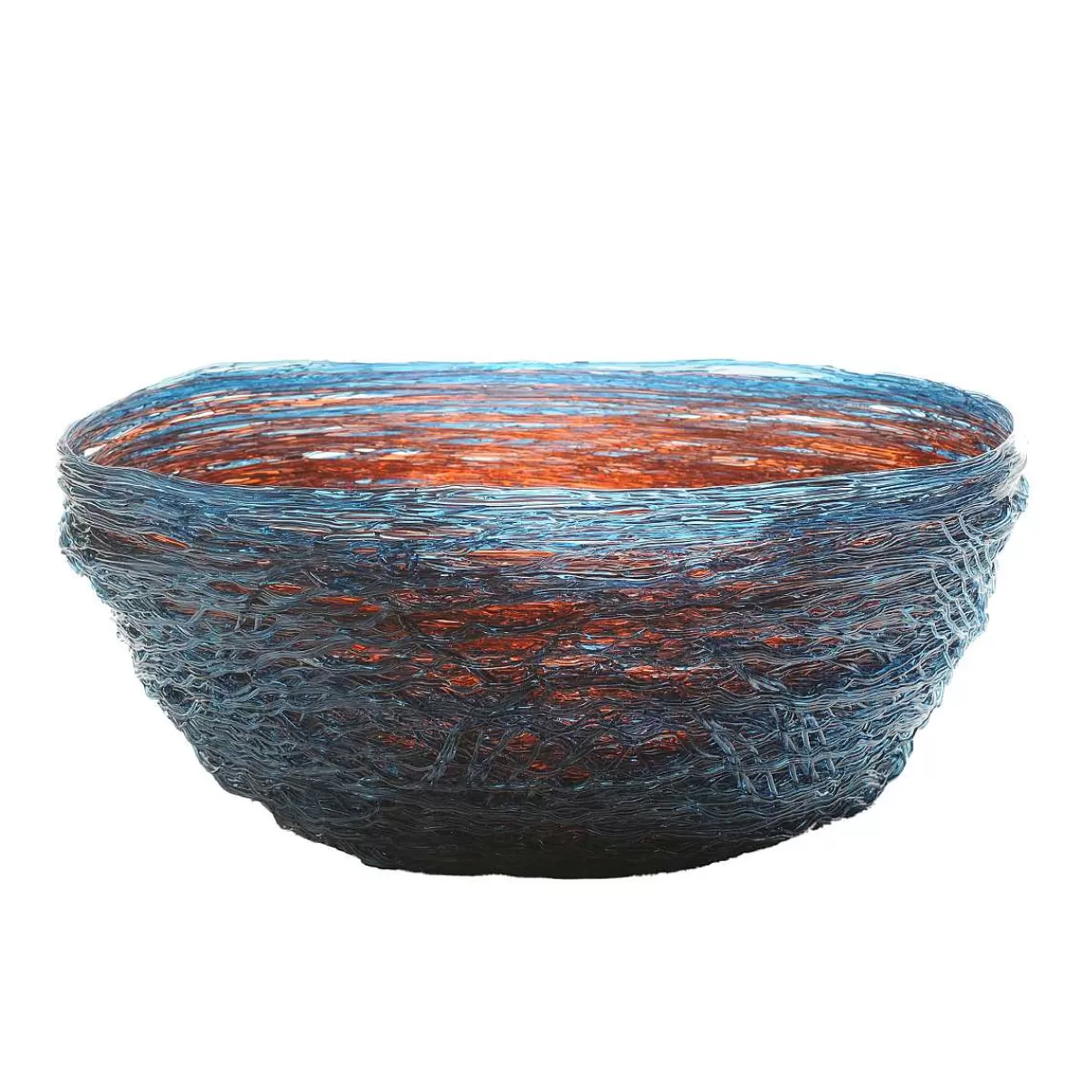 Corsi Design Tutti Frutti I Special Basket - Clear Blue, Dark Ruby New