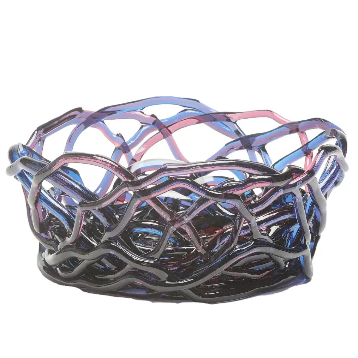 Corsi Design Tutti Frutti Ii Basket - Clear Blue, Clear Fuchsia Online