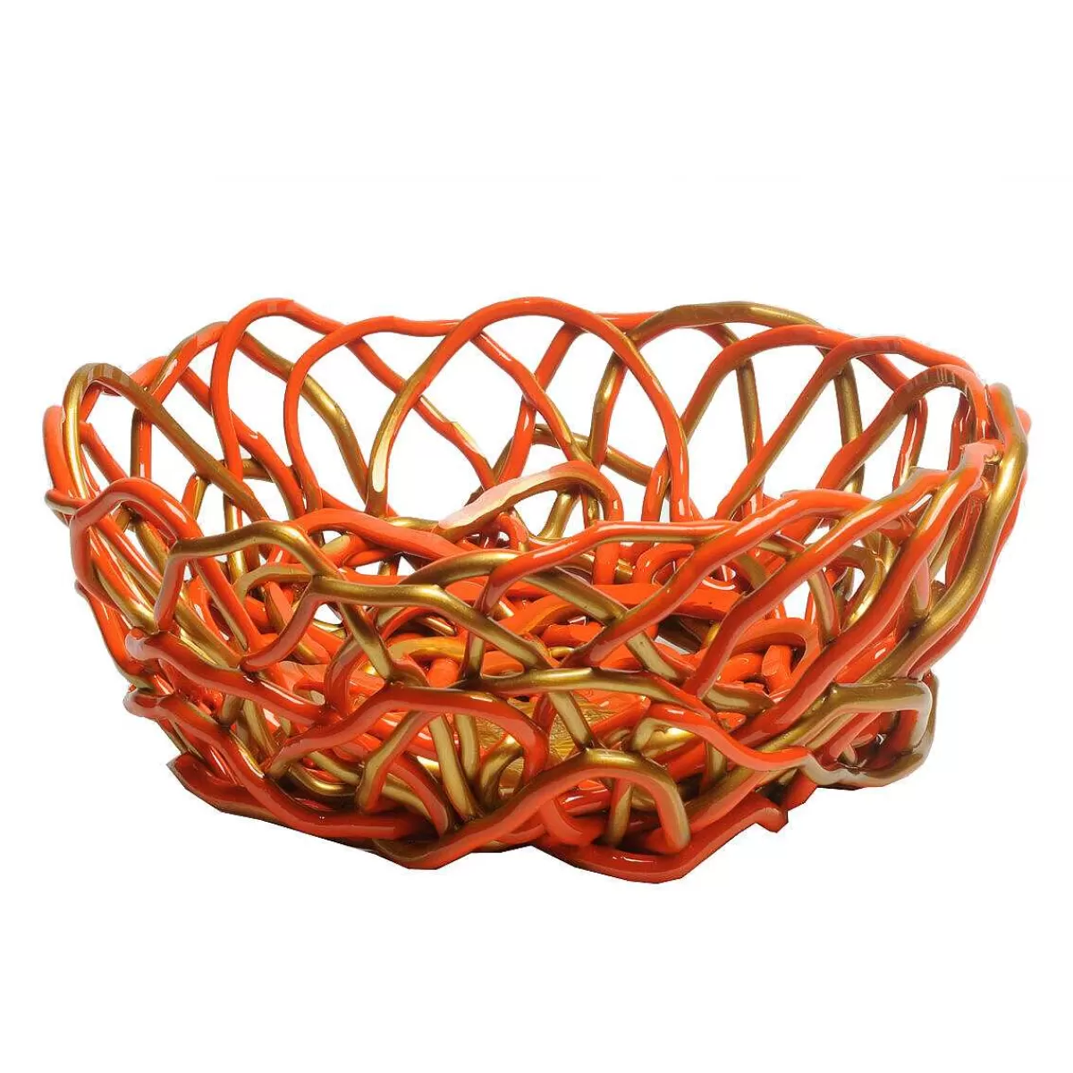 Corsi Design Tutti Frutti Ii Basket - Matt Orange, Gold Clearance