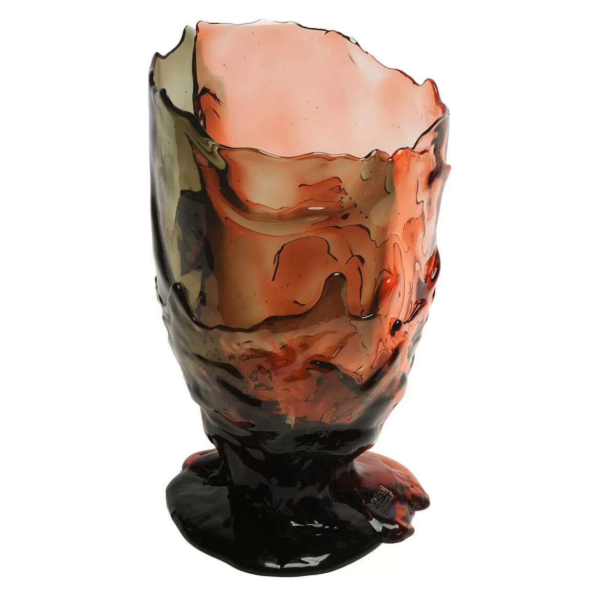 Corsi Design Twins C Vase - Clear Pink And Fume Best