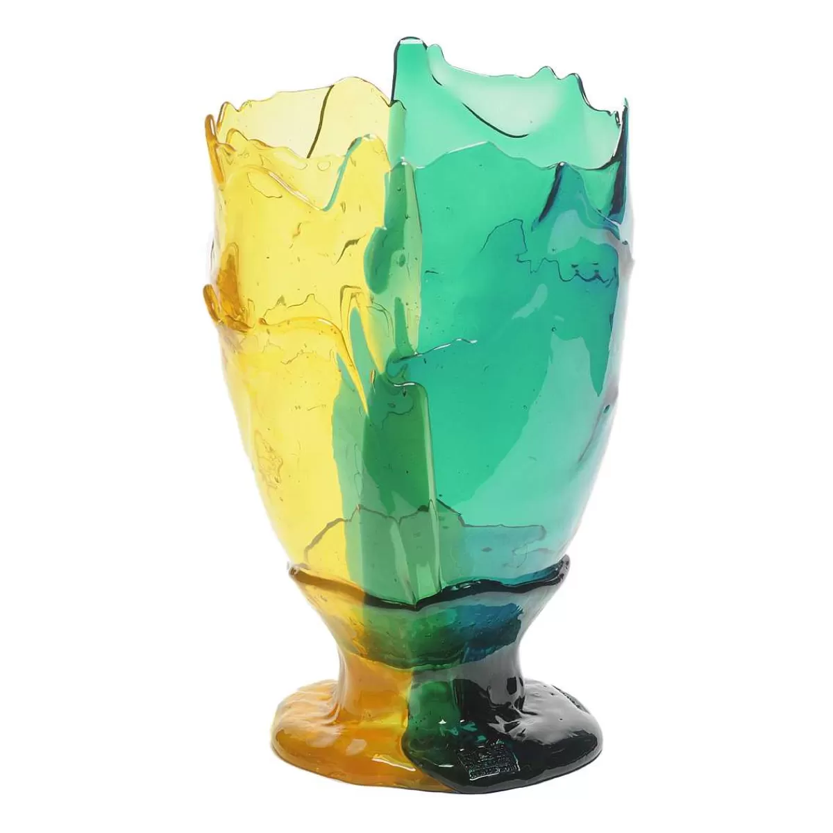 Corsi Design Twins C Vase - Clear Yellow, Emerald Cheap